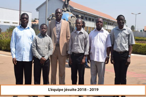 COLLEGE TECHNIQUE MWAPUSUKENI - l'équipe Jésuite 2018-2019